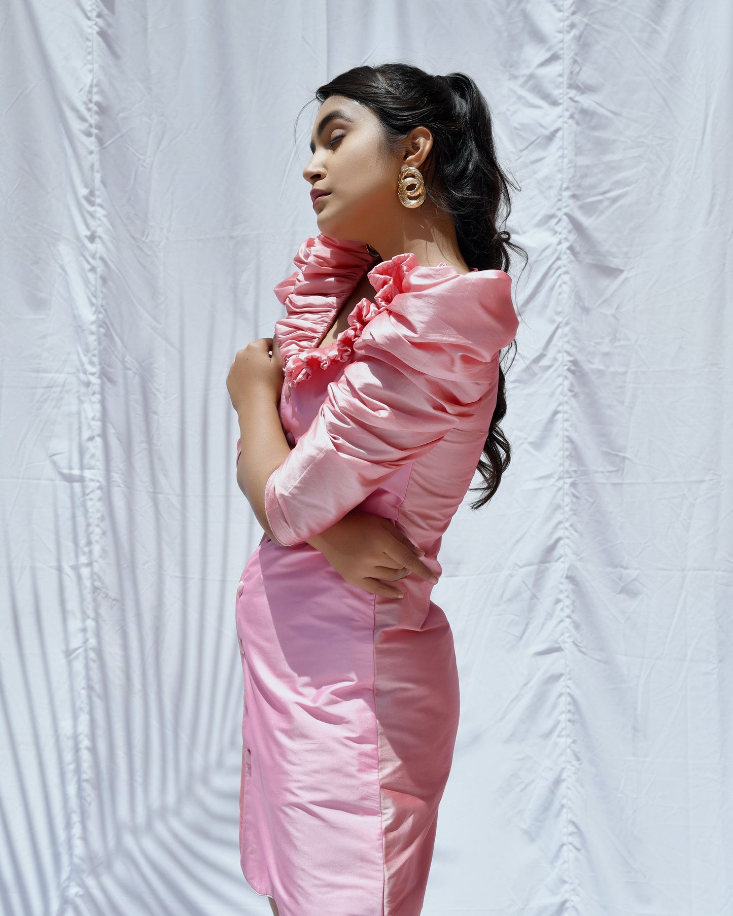 FLORESCENCE SHIRT DRESS