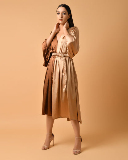 GLIMMER KAFTAN DRESS