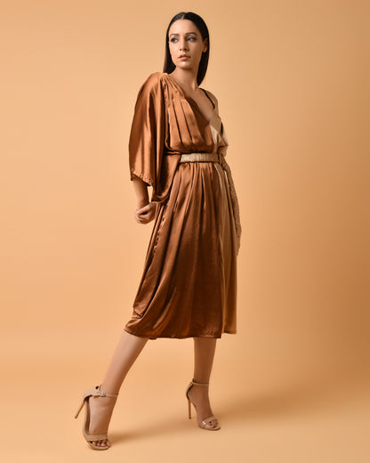 GLIMMER KAFTAN DRESS