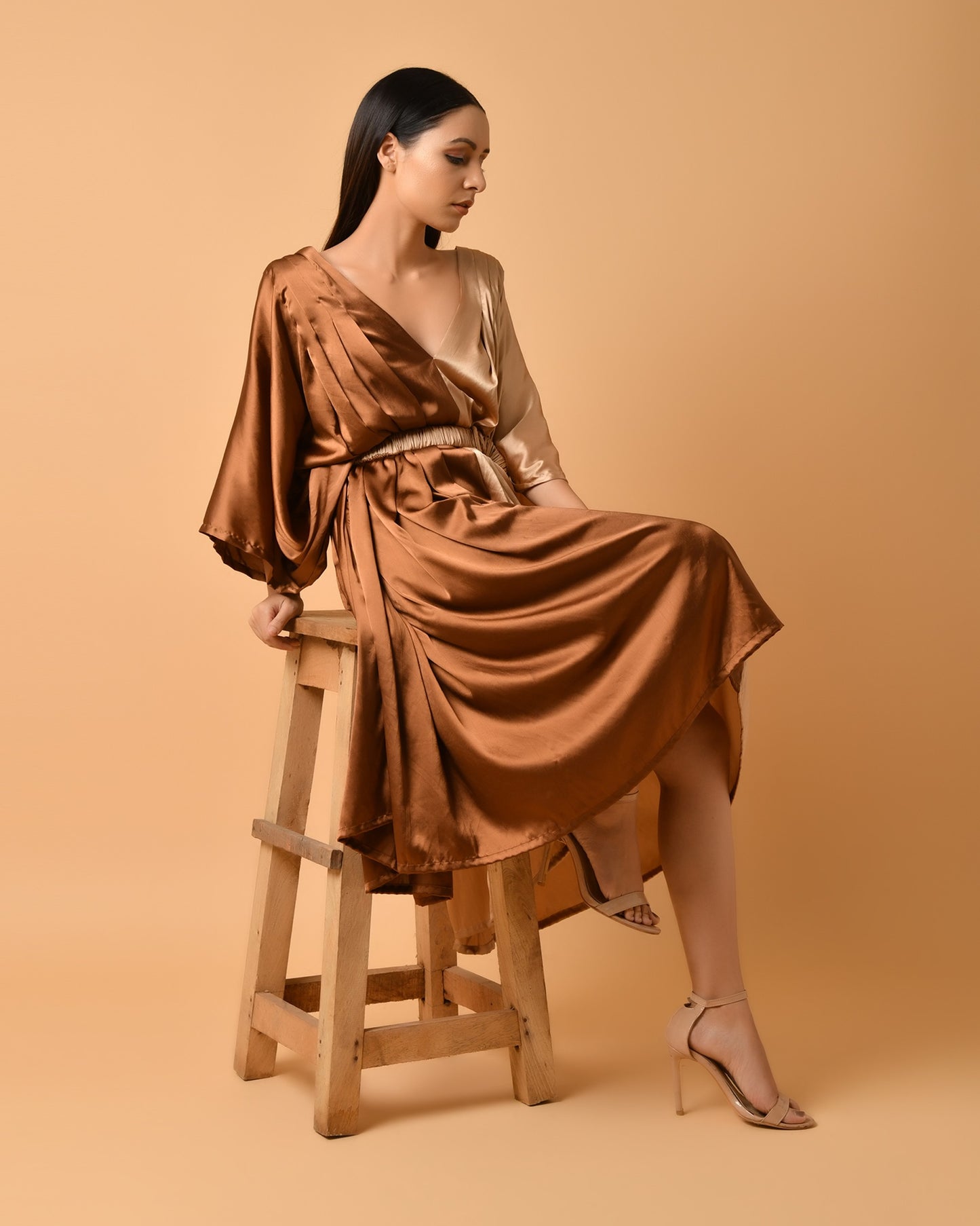 GLIMMER KAFTAN DRESS