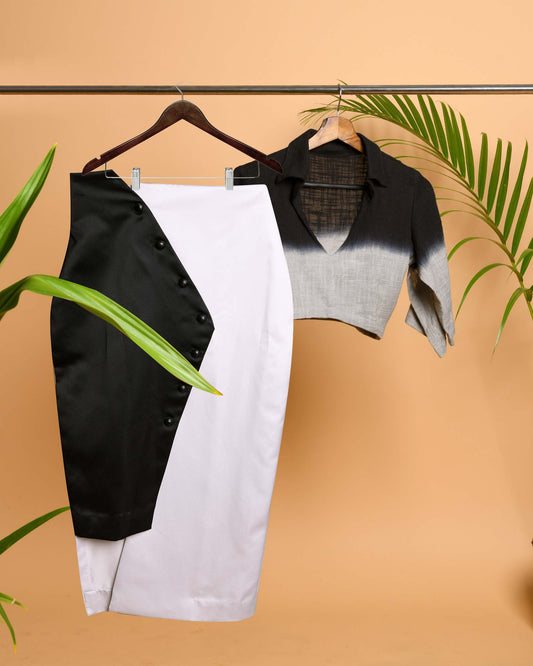 FLAP OVERLAP SKIRT