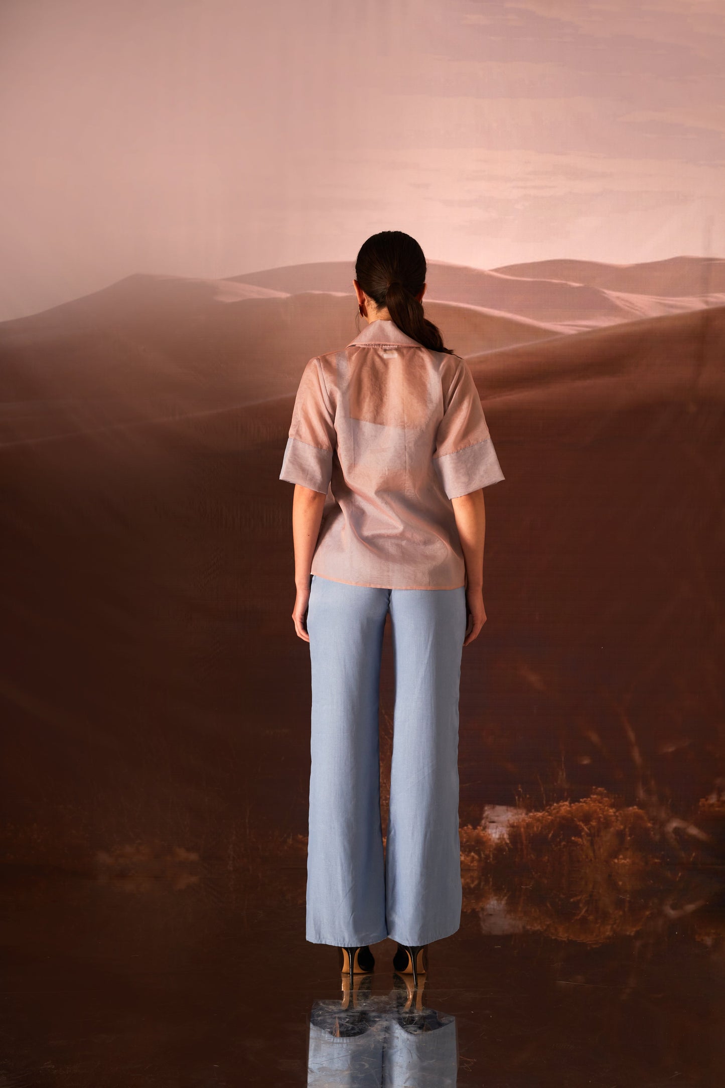 PIXIE SHIRT WITH BUSTIER